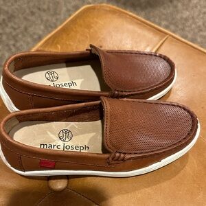 Marc Joseph Tan Leather Men's Slip-Ons